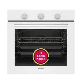 Simfer 8206 Beyaz 4 Fonkisyon Power Turbo Ankastre Fırın