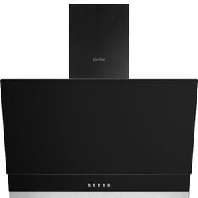 Simfer 9603 Siyah Ankastre Cam Davlumbaz