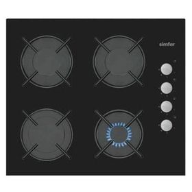 Simfer AF 7327 - AD 8658 - AO 3500 Siyah Ankastre Set