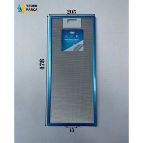 Simfer Davlumbaz 20.5x47.8 cm Arka Ara 4.5 cm Aspiratör Filtresi