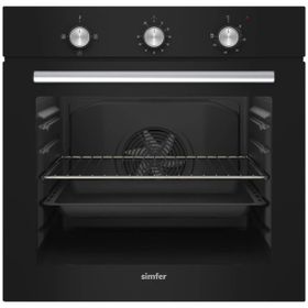 Simfer SB8201 Siyah Diamond 4 Programli Power Turbo 60 lt Ankastre Fırın