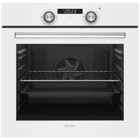 Simfer SB8204 Beyaz Cam Diamond 4 Programlı Power Turbo Ankastre Fırın
