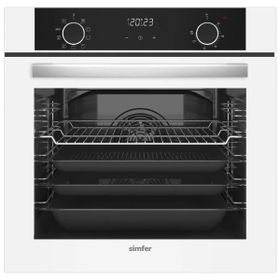 Simfer SB8216 Airfry Beyaz Cam 10 Programlı Ankastre Fırın