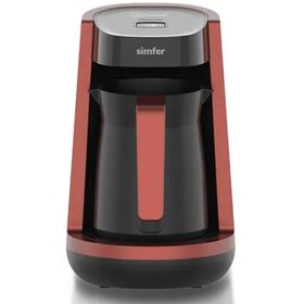 Simfer SK-5702 Kırmızı Otomatik Kahve Makinesi