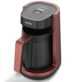 Simfer SK-5702 Kırmızı Otomatik Kahve Makinesi