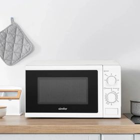 Simfer SK4601 Beyaz 20 lt Mekanik Mikrodalga Fırın