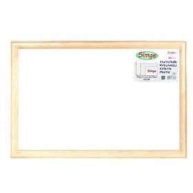 Simge 60x90 cm Ahşap Çerçeve Yazı Tahtası