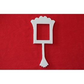 Simo Büyük Dalgalı El Aynası Silikon Kalıp