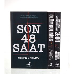 Simon Kernick Seti - Geri Sayım Başladı - 3 Kitap Takım - Olimpos Yayınları