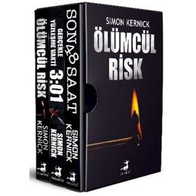 Simon Kernick Seti - Geri Sayım Başladı - 3 Kitap Takım - Olimpos Yayınları