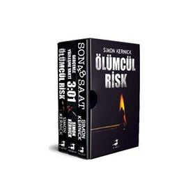 Simon Kernick Seti - Geri Sayım Başladı - 3 Kitap Takım - Olimpos Yayınları