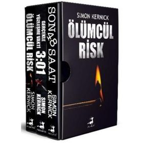 Simon Kernick Seti - Geri Sayım Başladı - 3 Kitap Takım - Olimpos Yayınları