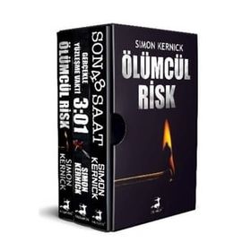 Simon Kernick Seti - Geri Sayım Başladı - 3 Kitap Takım - Olimpos Yayınları