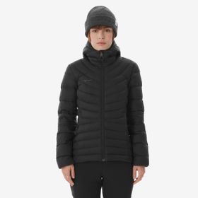 Simond MT500 Siyah -10 Derece Kapüşonlu Kuş Tüyü Şişme Kadın Outdoor Mont