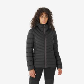 Simond MT500 Siyah -10 Derece Kapüşonlu Kuş Tüyü Şişme Kadın Outdoor Mont