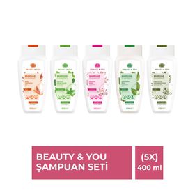 Simpak 7192-1 5x400 ml Beauty & You Şampuan