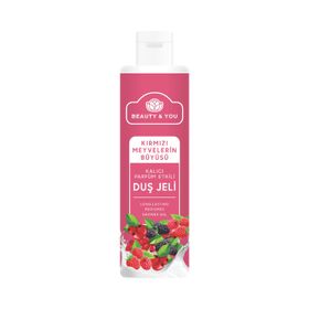 Simpak 7239 Beauty & You Kırmızı Meyvelerin Büyüsü 400 ml Duş Jeli
