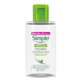 Simple 100 ml Micellar Makyaj Temizleme Suyu