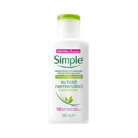 Simple 12 Saate Kadar Etkili Su Bazlı 125 ml Nemlendirici