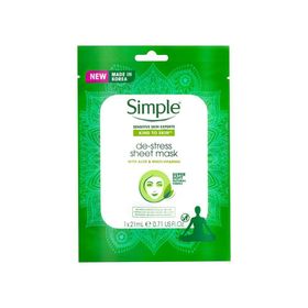 Simple 21 ml Stres Arındırıcı Kağıt Maske