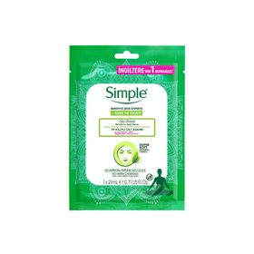 Simple 21 ml Stres Arındırıcı Kağıt Maske