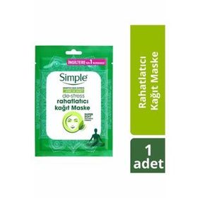Simple 21 ml Stres Arındırıcı Kağıt Maske