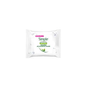Simple 25 Adet Micellar Yüz Temizleme Mendili