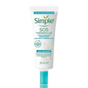 Simple 25 ml Detox Sos Matlaştırıcı Sivilce Jeli