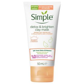 Simple 50 ml Detox Işıltı Veren Detox Kil Maske