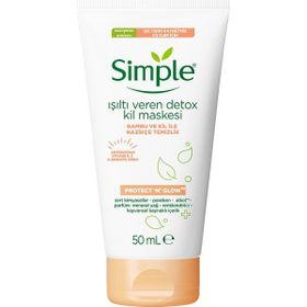 Simple 50 ml Protect & Glow Detox Işıltı Veren Kil Maskesi