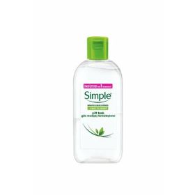 Simple Çift Fazlı 125 ml Göz Makyaj Temizleyicisi