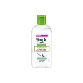 Simple Çift Fazlı 125 ml Göz Makyaj Temizleyicisi