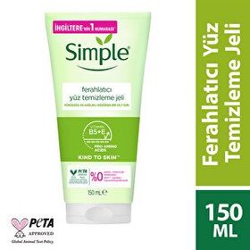 Simple Ferahlatıcı B5+E Vitaminli 150 ml Yüz Temizleme Jeli