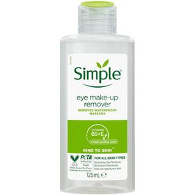 Simple Kind To Skin 125 ml Hasas Göz Makyaj Temizleyici