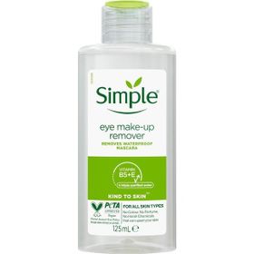 Simple Kind To Skin 125 ml Hasas Göz Makyaj Temizleyici