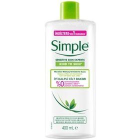 Simple Kind To Skin 400 ml Micellar Makyaj Temizleme Suyu