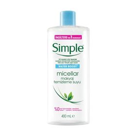 Simple Kind To Skin 400 ml Micellar Makyaj Temizleme Suyu