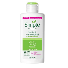 Simple Kind To Skin Hassas Ciltler 12 Saate Kadar Etkili 125 ml Su Bazlı Nemlendirici