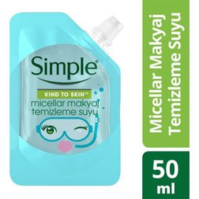 Simple Kind To Skin Micellar 50 ml Makyaj Temizleme Suyu