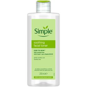 Simple Kind to Skin Yatıştırıcı 200 ml Yüz Tonik