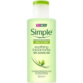 Simple Kind to Skin Yatıştırıcı 200 ml Yüz Tonik