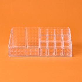 Simple Living Diamond Şeffaf 23x13x9 cm Klasik Organizer