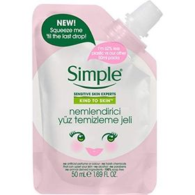 Simple Mini Nemlendirici 50 ml Yüz Temizleme Jeli