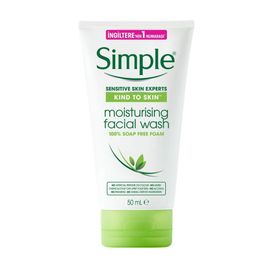 Simple Nemlendirici 50 ml Yüz Temizleme Jeli