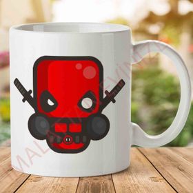 Simpler Deadpool Wade Wilson Baskılı Kupa
