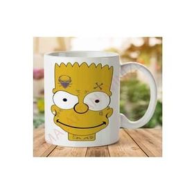 Simpson Bart Portre Baskılı Kupa Bardak