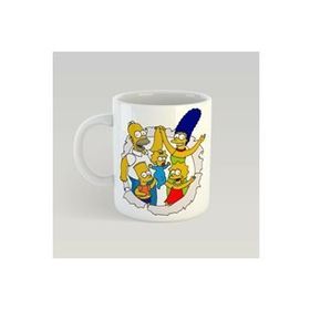 Simpsons Ailesi Baskılı Kupa Bardak