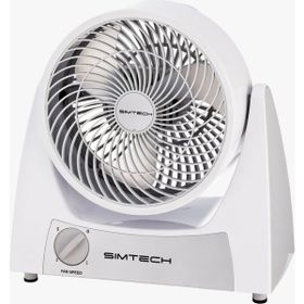 Simtech KM-1724 Masaüstü Vantilatör - Beyaz