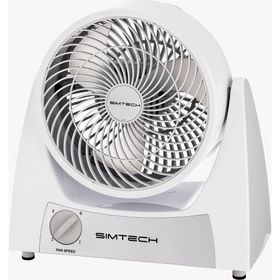 Simtech KM-1724 Masaüstü Vantilatör - Beyaz