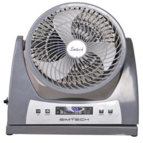 Simtech KM-6234 Gri Masaüstü Vantilatör